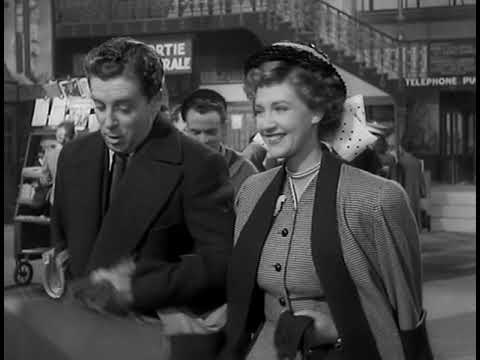 1948 British Espionage Film... Drama on a Train