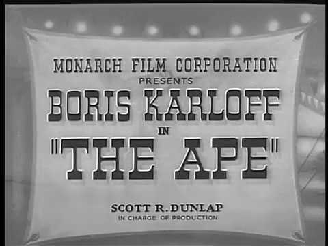 The Ape (1940) BORIS KARLOFF