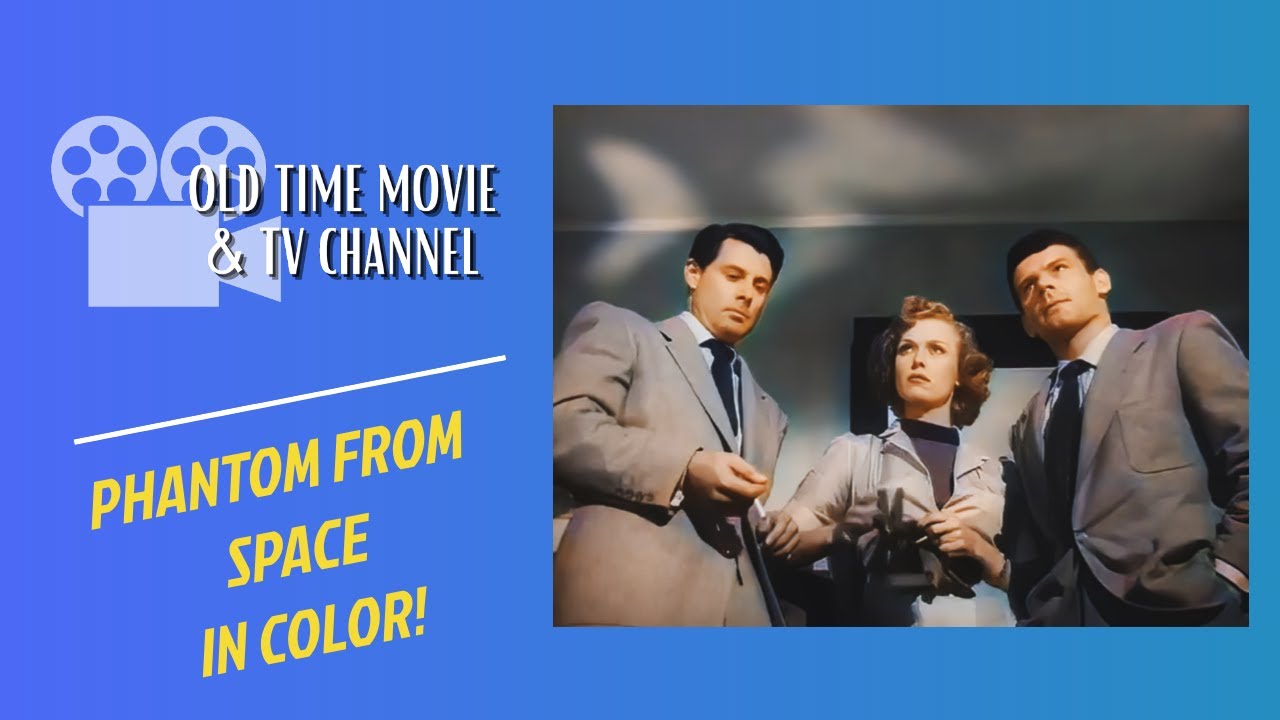 Phantom From Space FULL MOVIE 1953 HD / In Color / Sci-fi / AI Upscaled / Surprise Movie Gem!