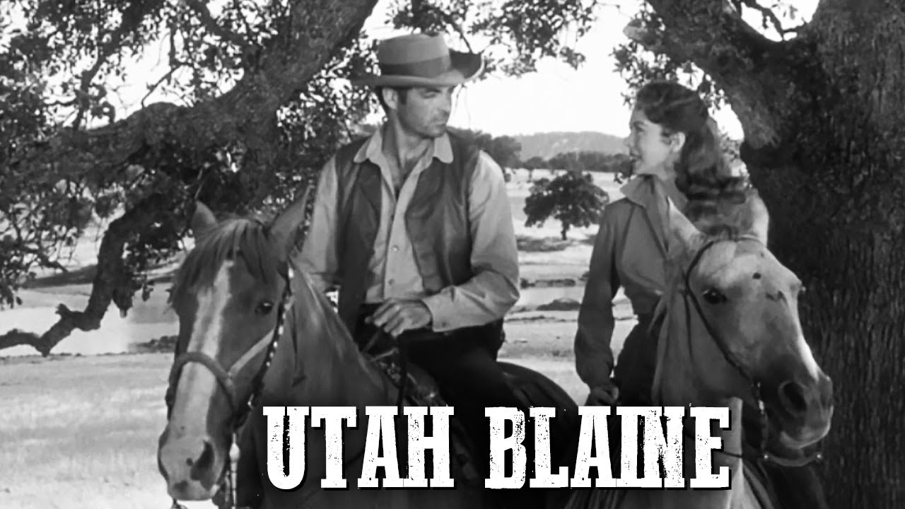 Utah Blaine | WESTERN | Full Length | Classic Cowboy Movie | English